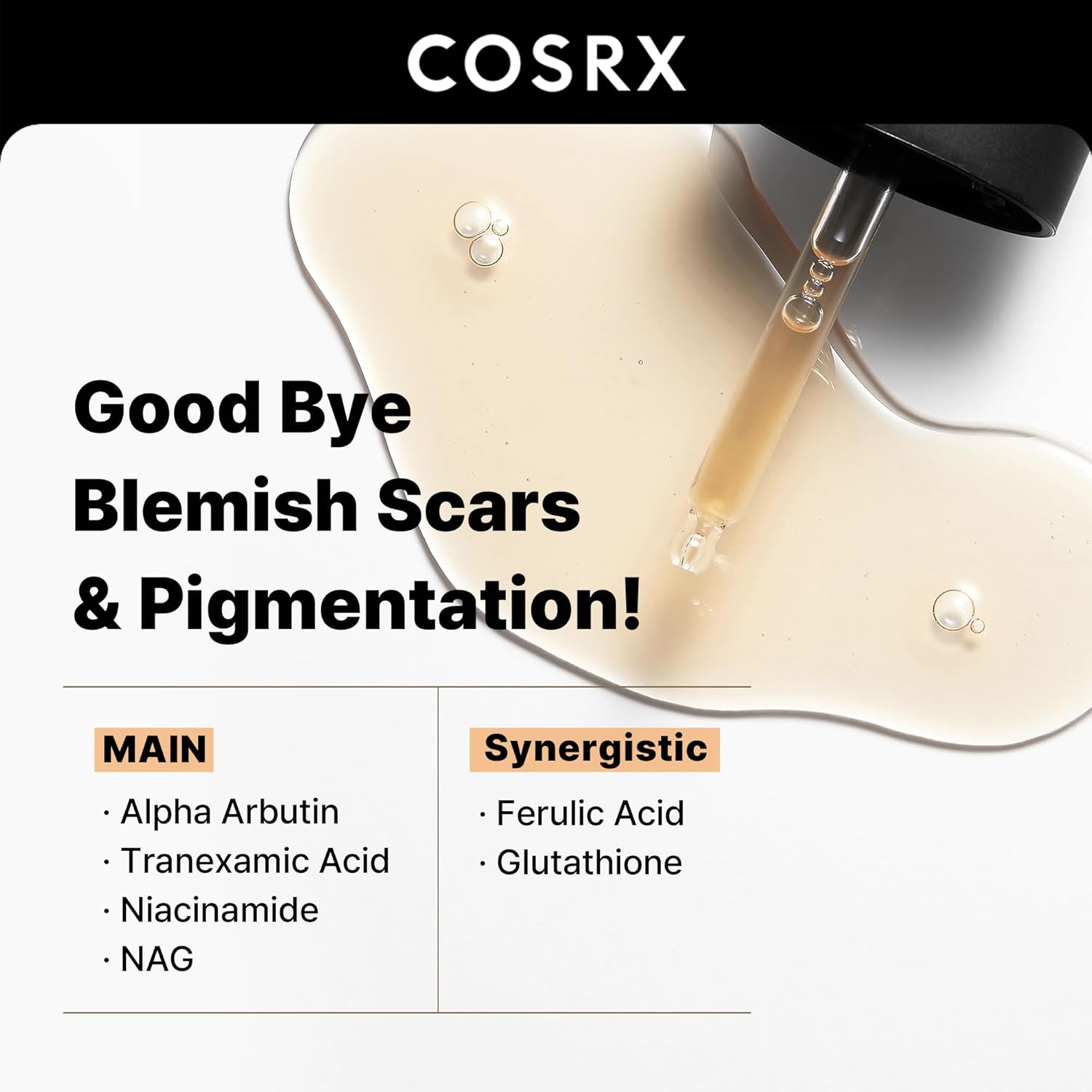 COSRX 2% Alpha Arbutin Discoloration Care Face Serum with Niacinamide